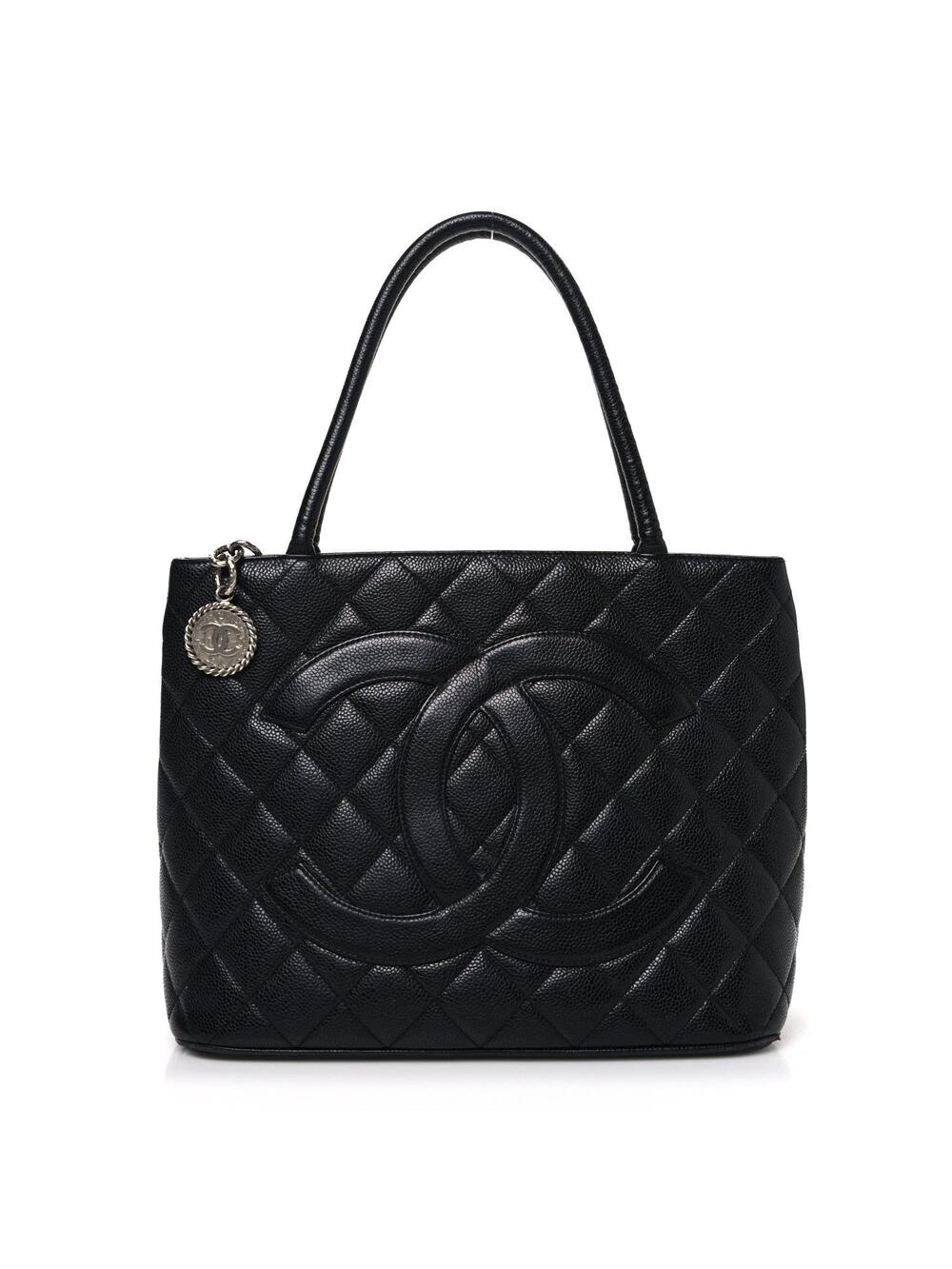 Chanel Caviar Quilted Medallion Tote #258354C18B